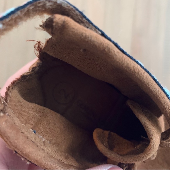 Genuine Kids | Brown Embroidered Moccasins - Picture 7 of 8